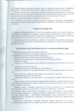 Устав Спутник Плюс стр 7